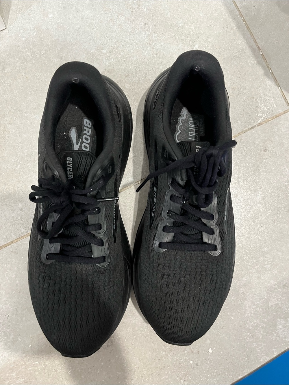 Brooks Women’s Black Athletic Running Shoes - All-Black Glycerin size 10.5